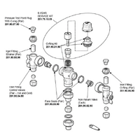 CliniMix 1500 Inlet Fittings