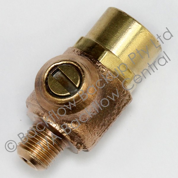 1/8" BSB x 1/4" Brass Test Tap