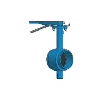  100mmLeveRolledGrooveB/FValve